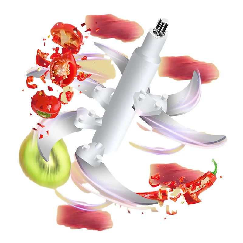 5L Electric Meat Grinders 304 Stainless Steel Food Crusher Multifunctional Vegetable Slicer Chopper Mincer Baby Food Processor - Image 4