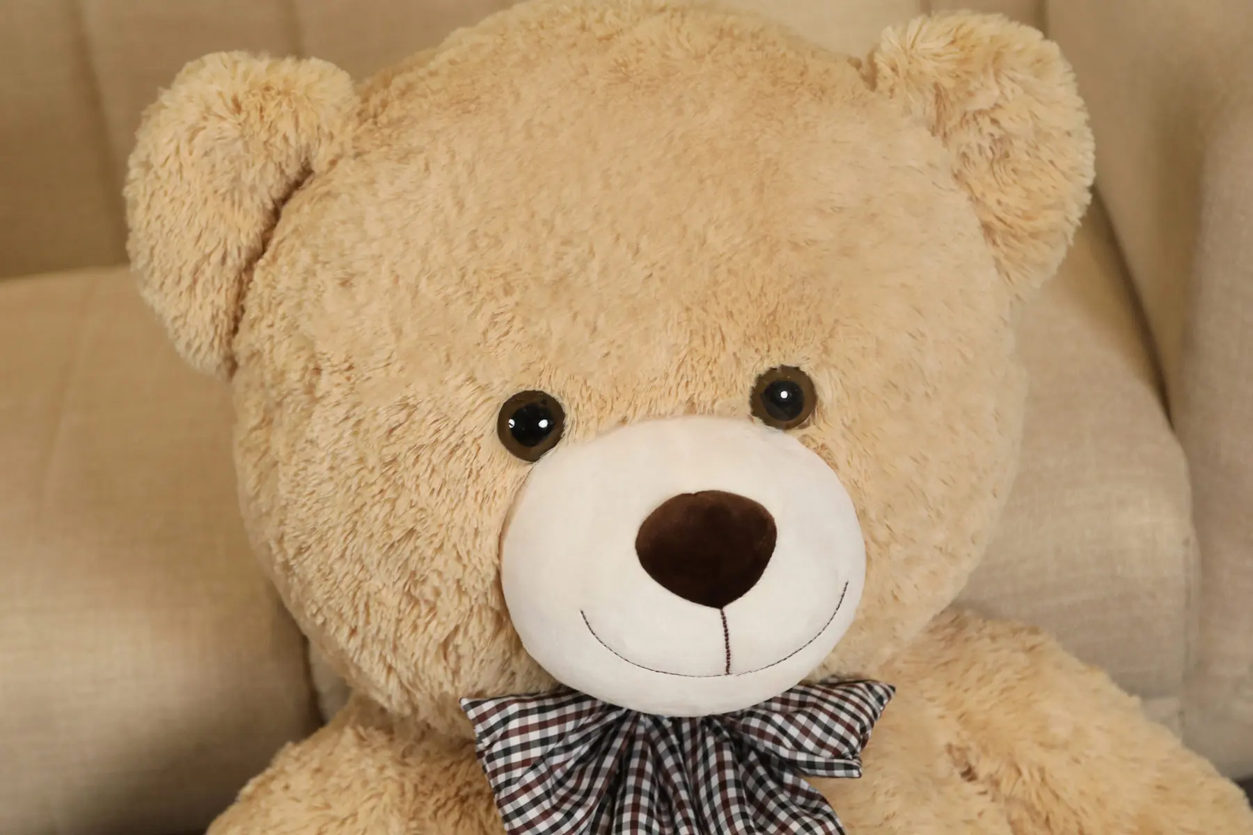 Giant 105cm Soft Teddy Bear Plush Toys White&Pink&Brown Bear Super Big Hugging Pillow Animal Cushion Children Birthday Gift - Image 21
