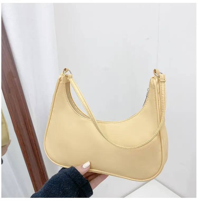 Fashionable Shoulder Underarm Bag Light Small Solid Color Satchel Stylish Women Tote Bag, Suitable for Daily Work Outdoor Party - Image 40