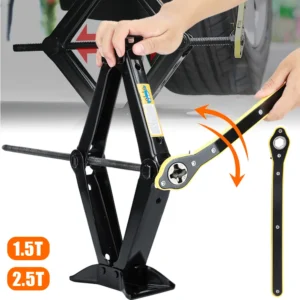 Car Jack 1.5T/2.5T Car Scissor Jack Car Repair Tool Portable Manual Lift Jack with Labor-saving Hand-cranked  for Car SUV