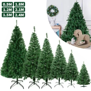 90cm-240cm Christmas tree PVC Green Tree Christmas Artificial Tree,Christmas tree Indoor Outdoor DIY Christmas tree