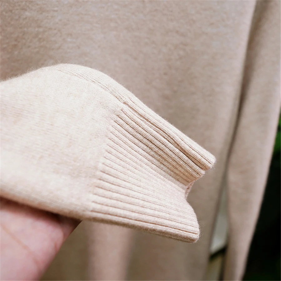Sweater For Women Winter Thicken Turtleneck Slim Knit Pullover New Warm Plush Velvet Lined Knitwear Jumper Tops Casual Poleras - Image 34