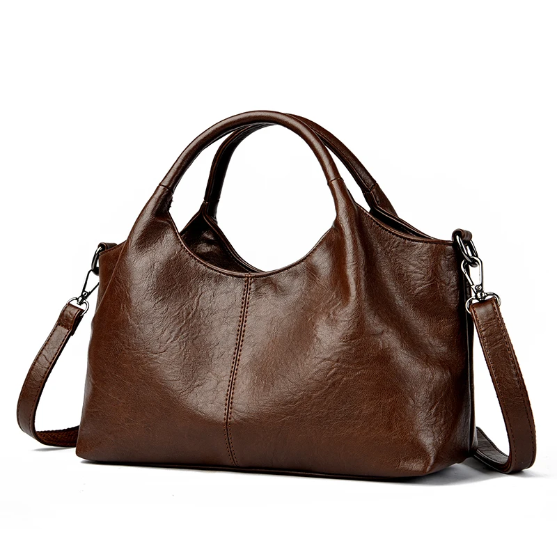 High Quality Large capacity Leather Women Tote Bag Designer Soft Leather Ladies Shoulder Crossbody Bag Fashion Female Handbags - Image 24