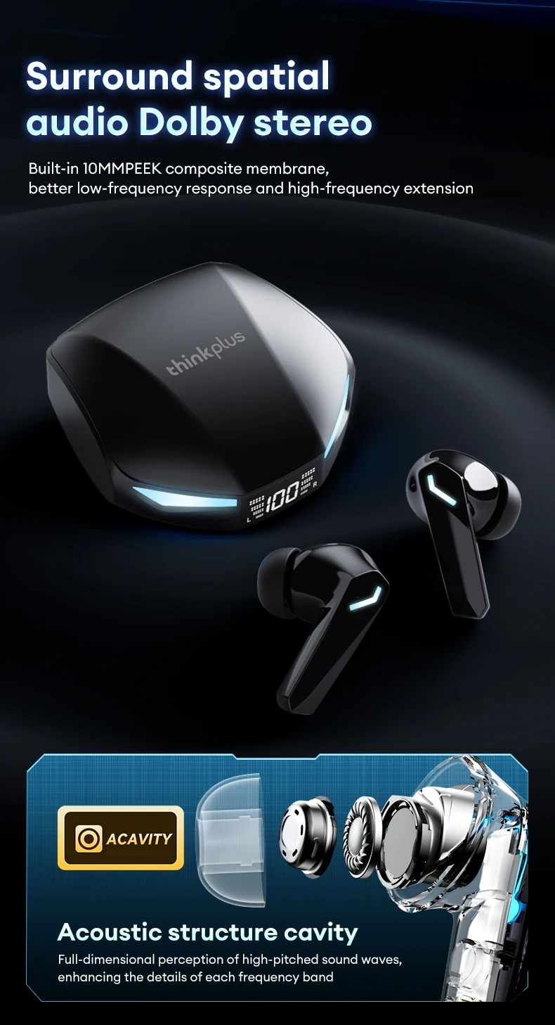 Lenovo XT53 Translation Earphones TWS Bluetooth HD Voice Calls Noise Reduction Headset for Office Travel AI Translator Earbuds - Image 8