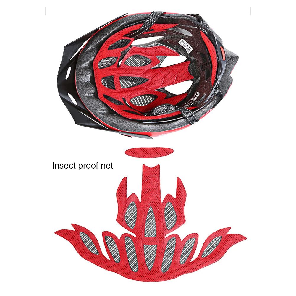 EPS PC Cycling Helmet Breathable Adjustable Bicycle Helmet Sport Mountain Bike MTB Safety Cap Cycling Equipment - Image 4