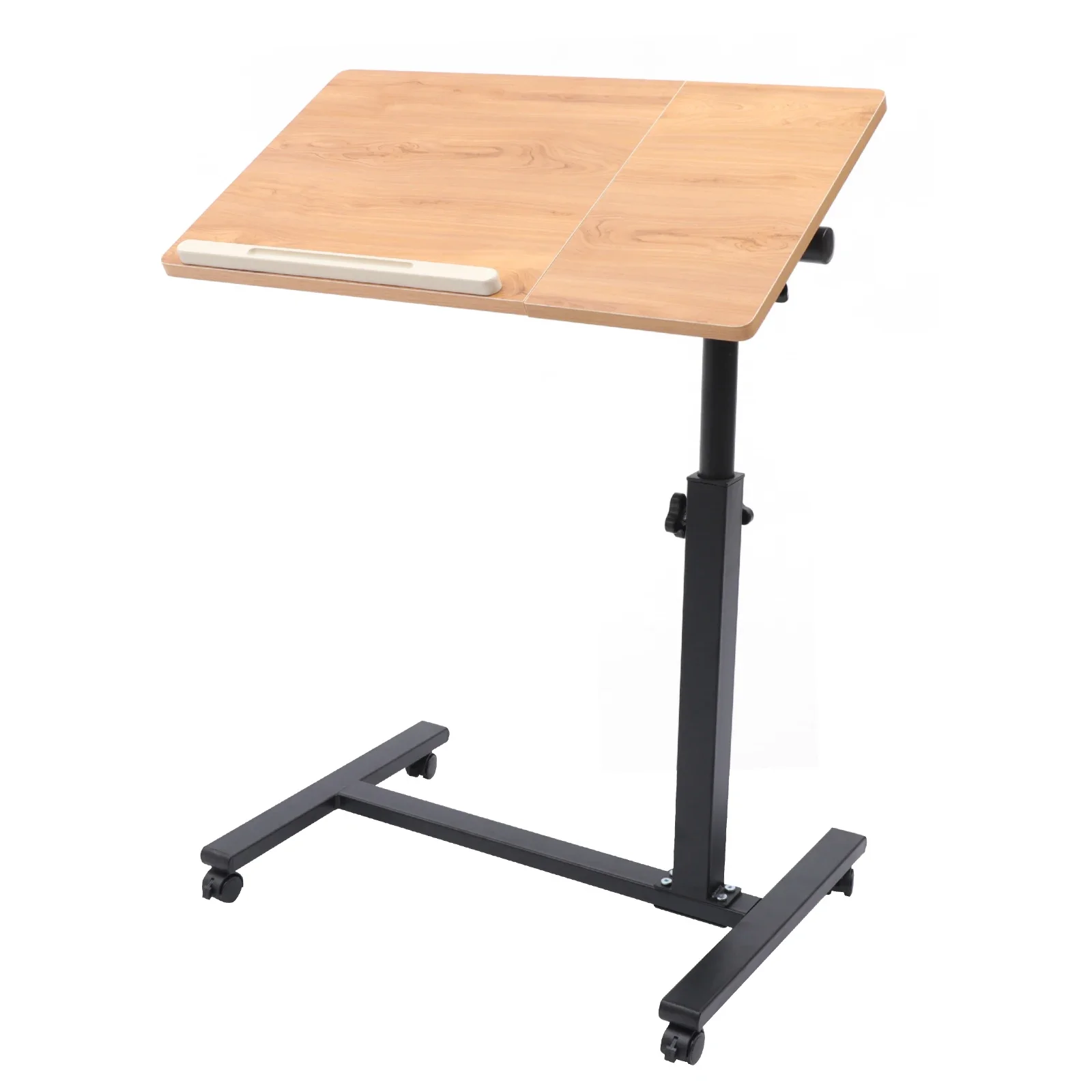 Portable Mobile Lift Computer Folding Desk Study Table Height Adjustable Computer Desk Lap Bed Tray Bed Desk Work Furniture - Image 9