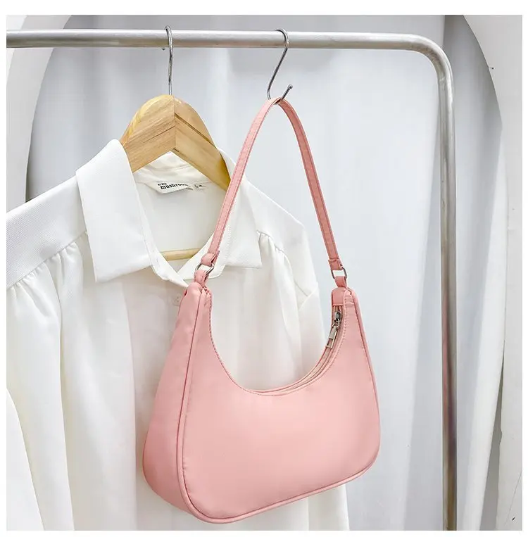 Fashionable Shoulder Underarm Bag Light Small Solid Color Satchel Stylish Women Tote Bag, Suitable for Daily Work Outdoor Party - Image 46