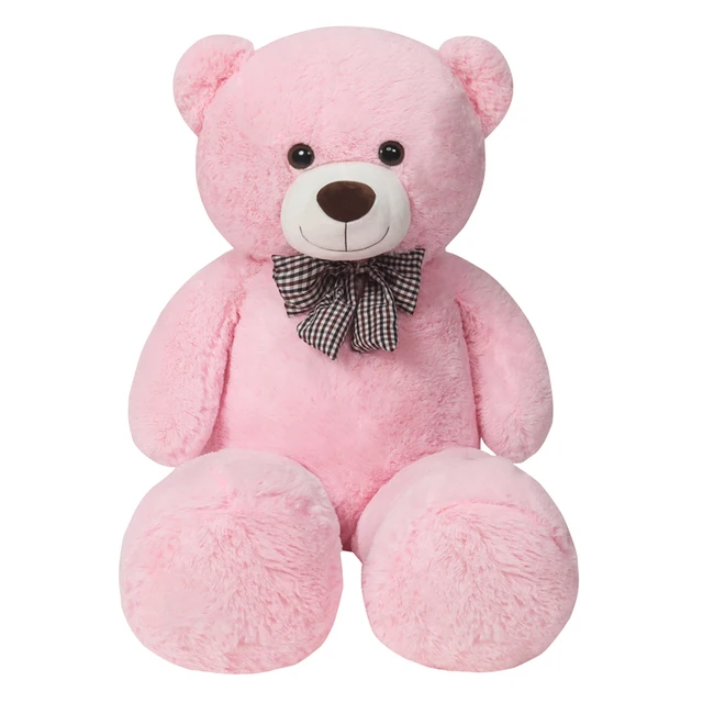 Giant 105cm Soft Teddy Bear Plush Toys White&Pink&Brown Bear Super Big Hugging Pillow Animal Cushion Children Birthday Gift - Image 8