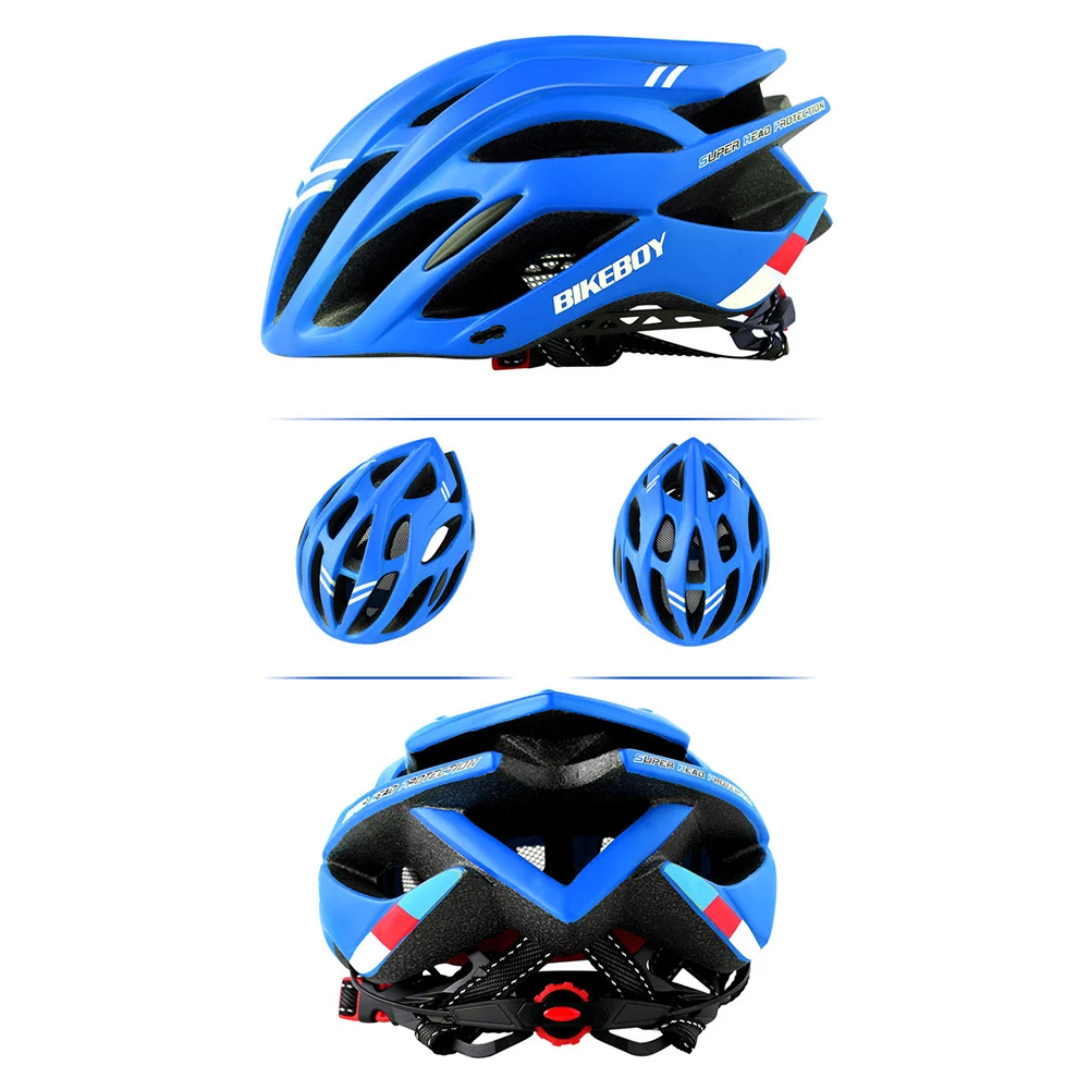 EPS PC Cycling Helmet Breathable Adjustable Bicycle Helmet Sport Mountain Bike MTB Safety Cap Cycling Equipment - Image 16