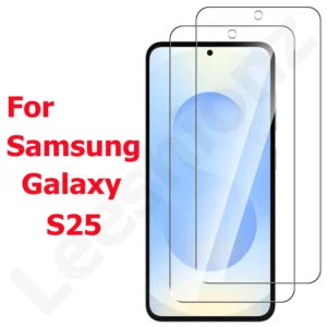 Screen protector For Samsung Galaxy S25 Tempered Glass 9H Transparent Clear Anti Scratch