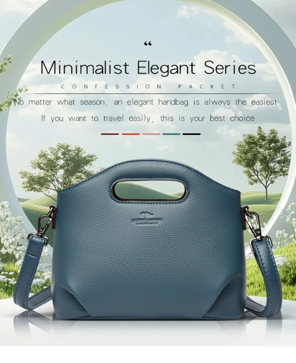 Genuine Brand Luxury Handbags Women Bags Designer Top Quality Soft Leather Small Casual Tote Bags For Women Shoulder Bag Winter - Image 15