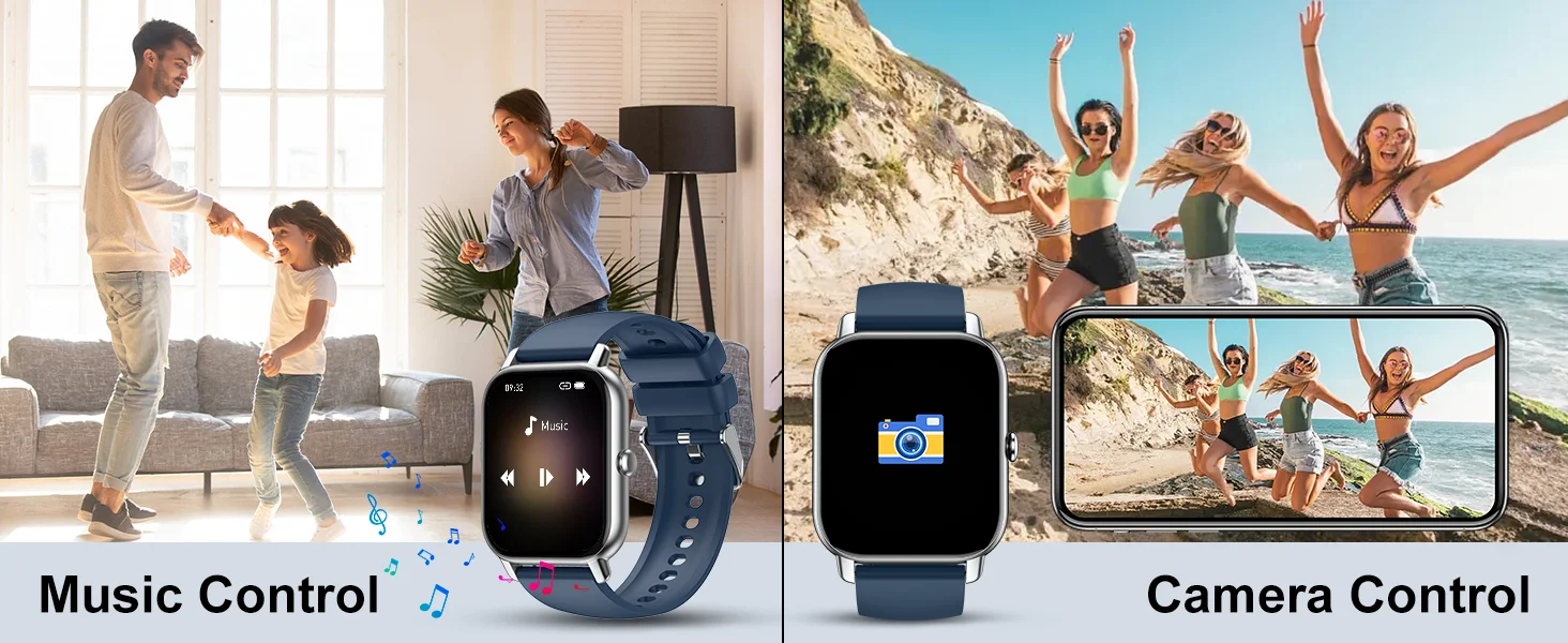 Smart Watch, 1.85" Smartwatch for IP68 Waterproof, 110+ Sport Modes, Fitness Activity Tracker, Heart Rate Sleep Monitor. - Image 11