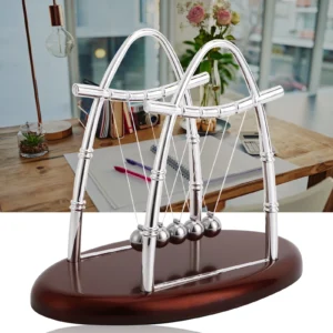 Newton's Cradle Balance Balls Decor 's Balance Balls 's  Balance Steel Balls Physics Science Pendulum Ornaments Toy Desk