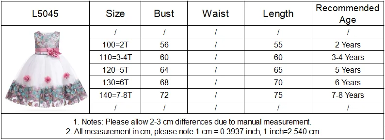 Summer Kids Girl Dress Embroidery Flower Girls Birthday Party Dresses Children Princess Prom Costums Formal Clothes 3 8 Years - Image 14