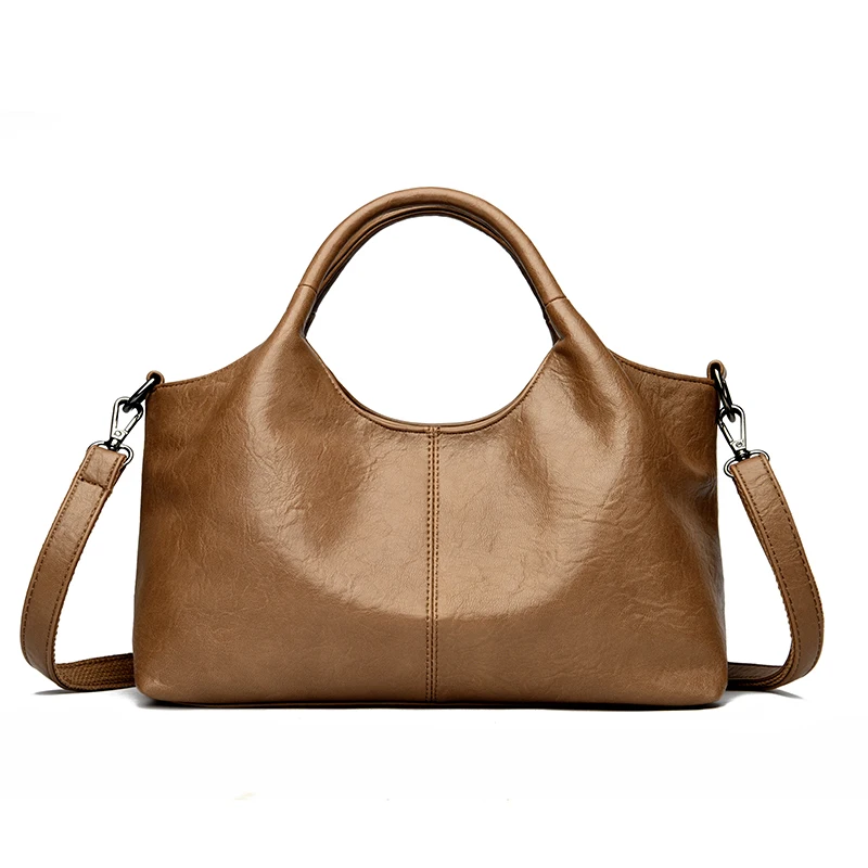 High Quality Large capacity Leather Women Tote Bag Designer Soft Leather Ladies Shoulder Crossbody Bag Fashion Female Handbags - Image 25