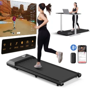 Walking Treadmill,2.5HP Motor,Anti-Slip Shock Absorption,Mini Treadmill for Home Office Remote Control Walkingpad Exercise