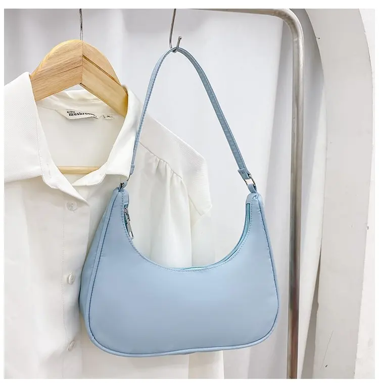 Fashionable Shoulder Underarm Bag Light Small Solid Color Satchel Stylish Women Tote Bag, Suitable for Daily Work Outdoor Party - Image 47