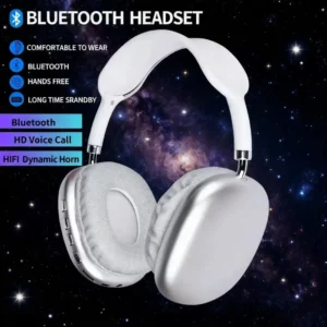 P9 Wireless Bluetooth Earphones Headphones Outdoor Sports Headset Game With Charging Bin Display Touch Control Earbuds for Muisc