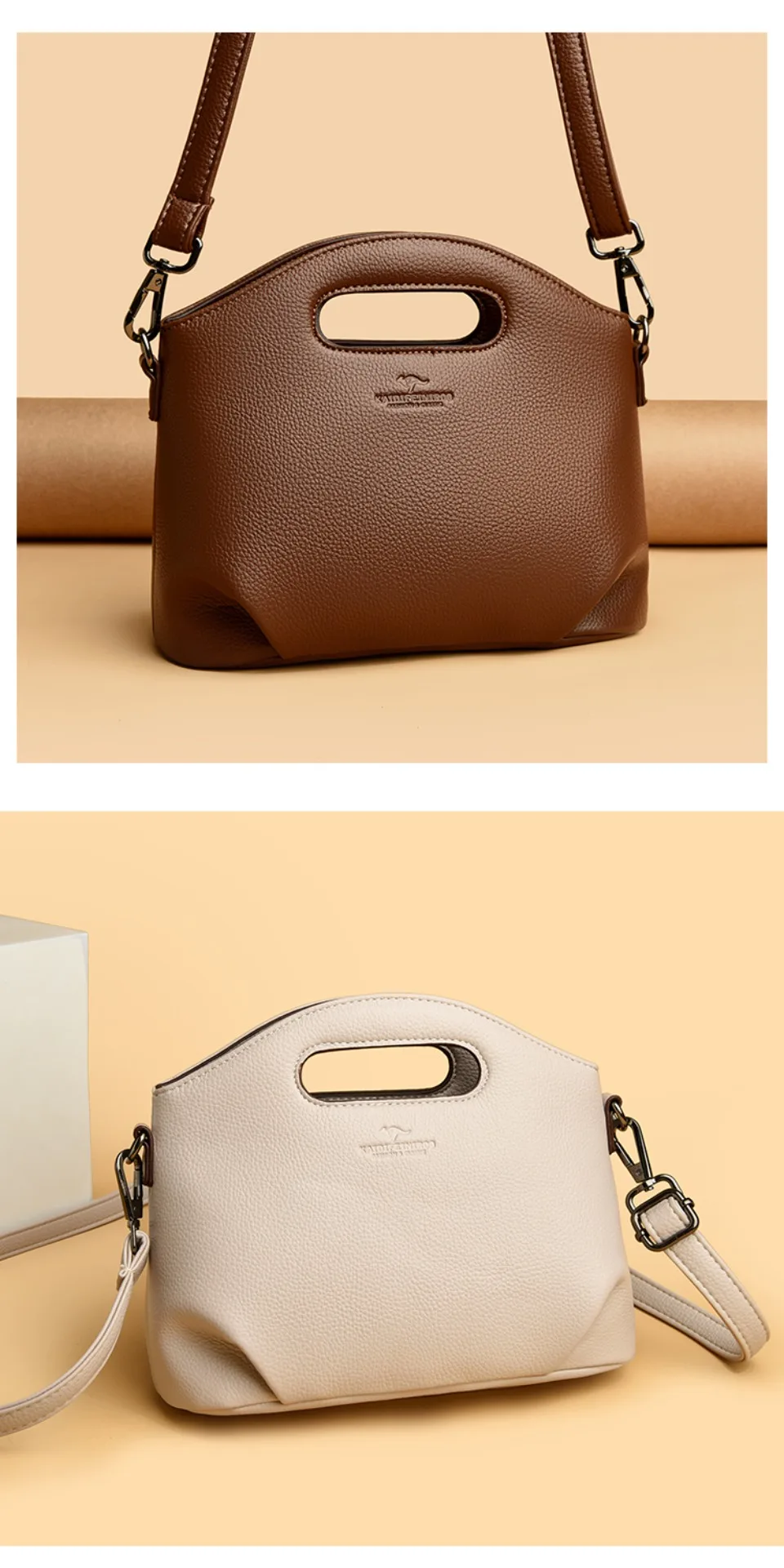 Genuine Brand Luxury Handbags Women Bags Designer Top Quality Soft Leather Small Casual Tote Bags For Women Shoulder Bag Winter - Image 22