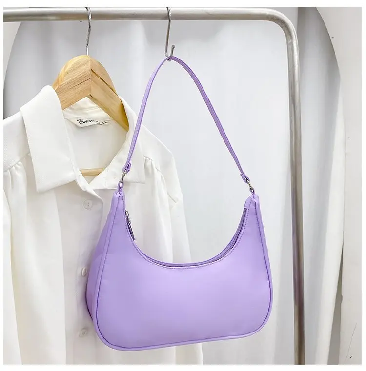 Fashionable Shoulder Underarm Bag Light Small Solid Color Satchel Stylish Women Tote Bag, Suitable for Daily Work Outdoor Party - Image 43