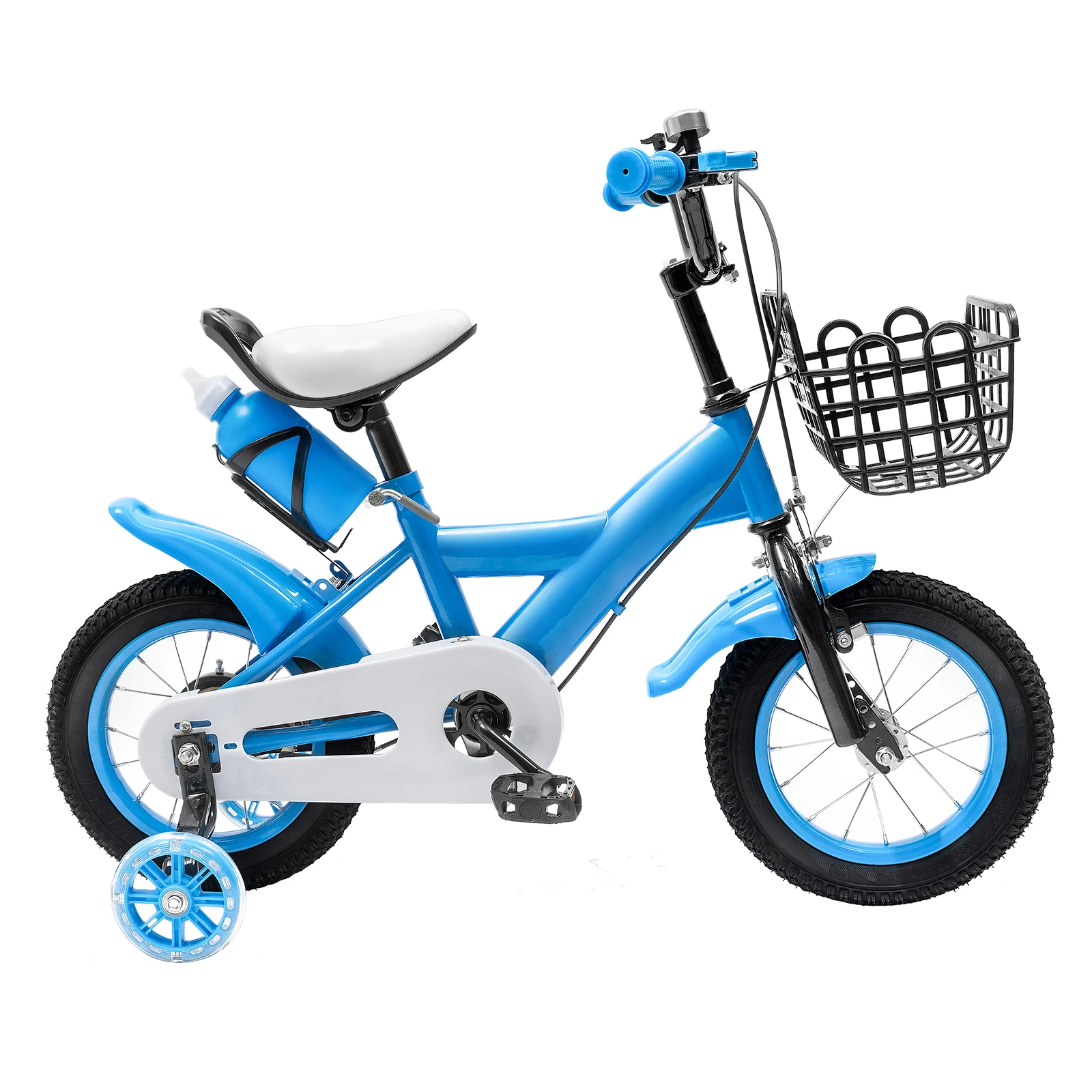 Children's Bicycles for Boys Aged 2-4Years Old Children Girls Children's Bicycles 33.46-42.52 Inches Height Blue/Yellow/Red - Image 7