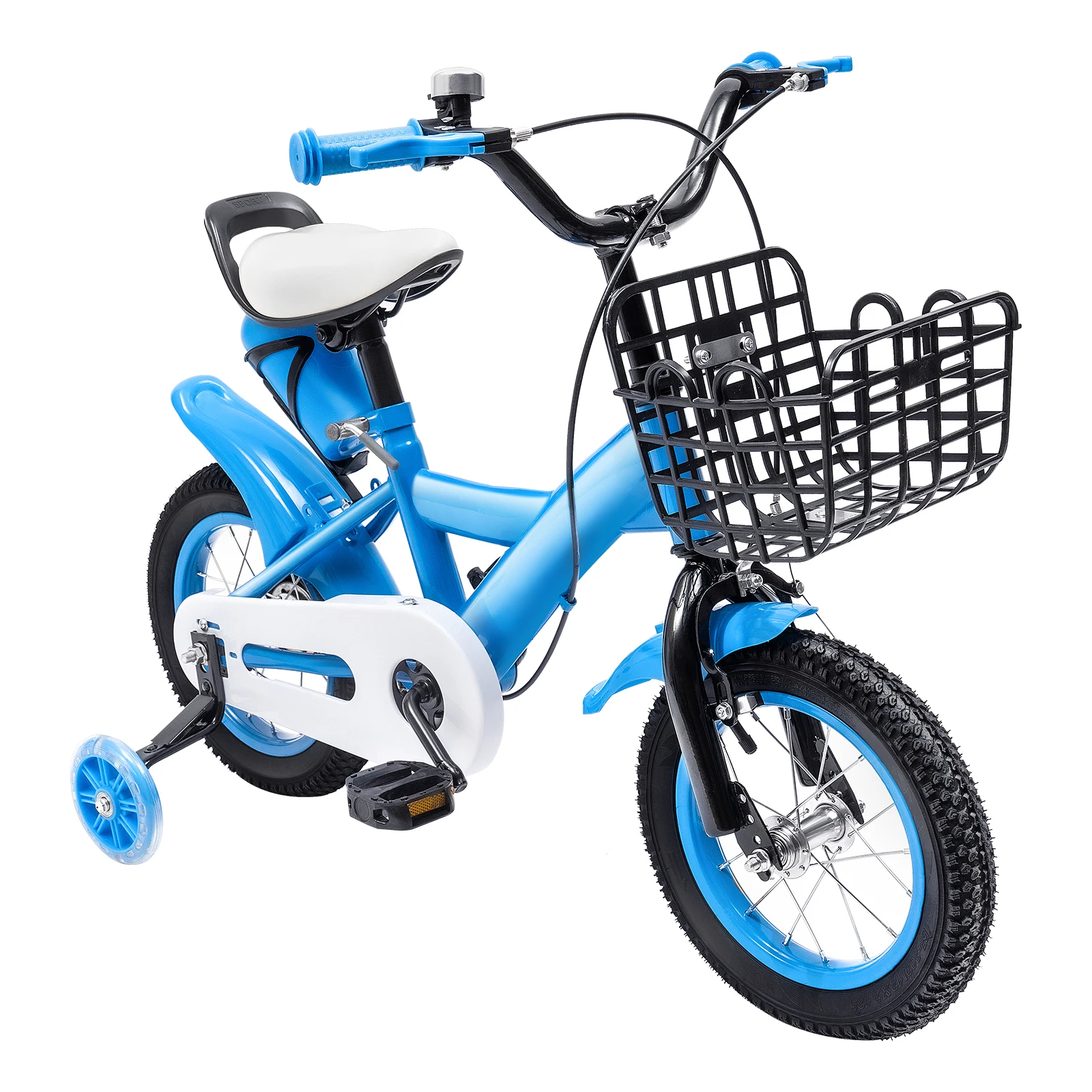 Children's Bicycles for Boys Aged 2-4Years Old Children Girls Children's Bicycles 33.46-42.52 Inches Height Blue/Yellow/Red - Image 10