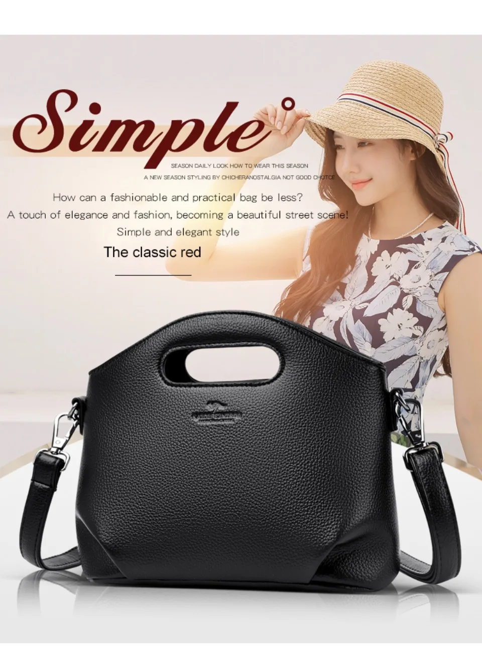 Genuine Brand Luxury Handbags Women Bags Designer Top Quality Soft Leather Small Casual Tote Bags For Women Shoulder Bag Winter - Image 17