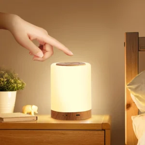 Usb Rechageable Dimmable Touch Lamp Bedroom Portable Table Bedside Night Lamp 13 RGB Colors Night Lights Baby Kids Night Light