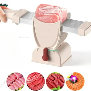 Meat Slicer Cleaver Kitchen Knife Set For Meat Slicing Shredding, Manual Fresh Meat Cutter Food Slicer For Beef