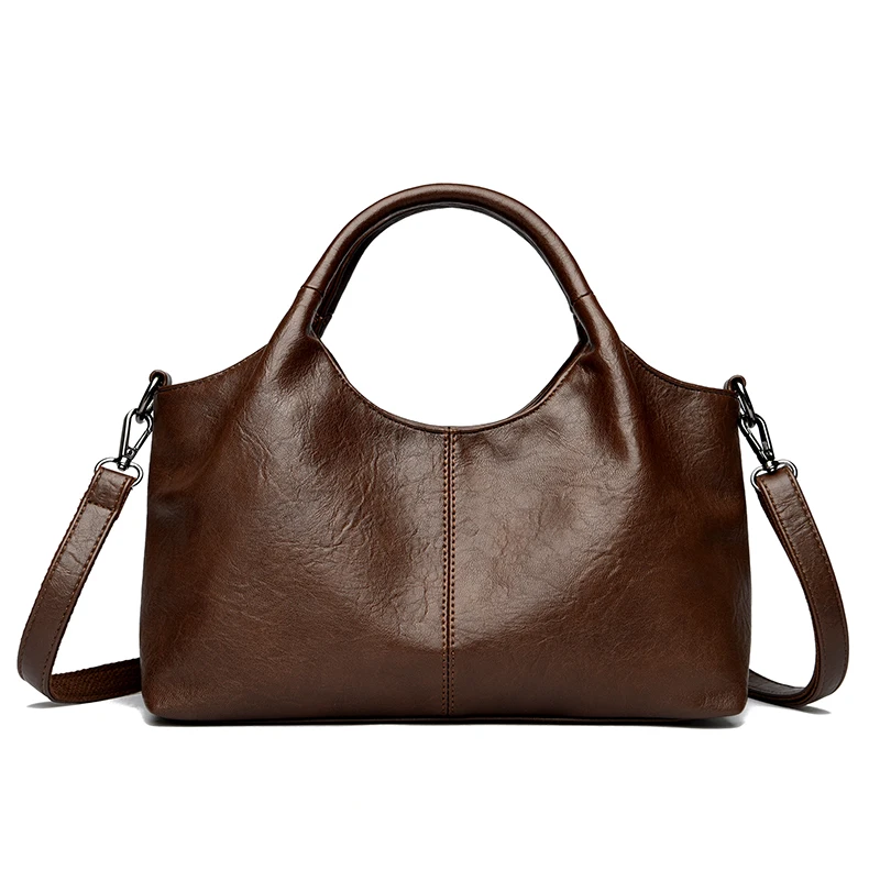 High Quality Large capacity Leather Women Tote Bag Designer Soft Leather Ladies Shoulder Crossbody Bag Fashion Female Handbags - Image 23