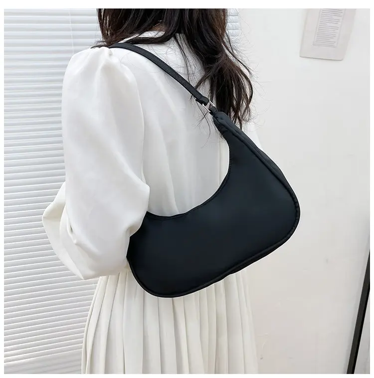 Fashionable Shoulder Underarm Bag Light Small Solid Color Satchel Stylish Women Tote Bag, Suitable for Daily Work Outdoor Party - Image 26