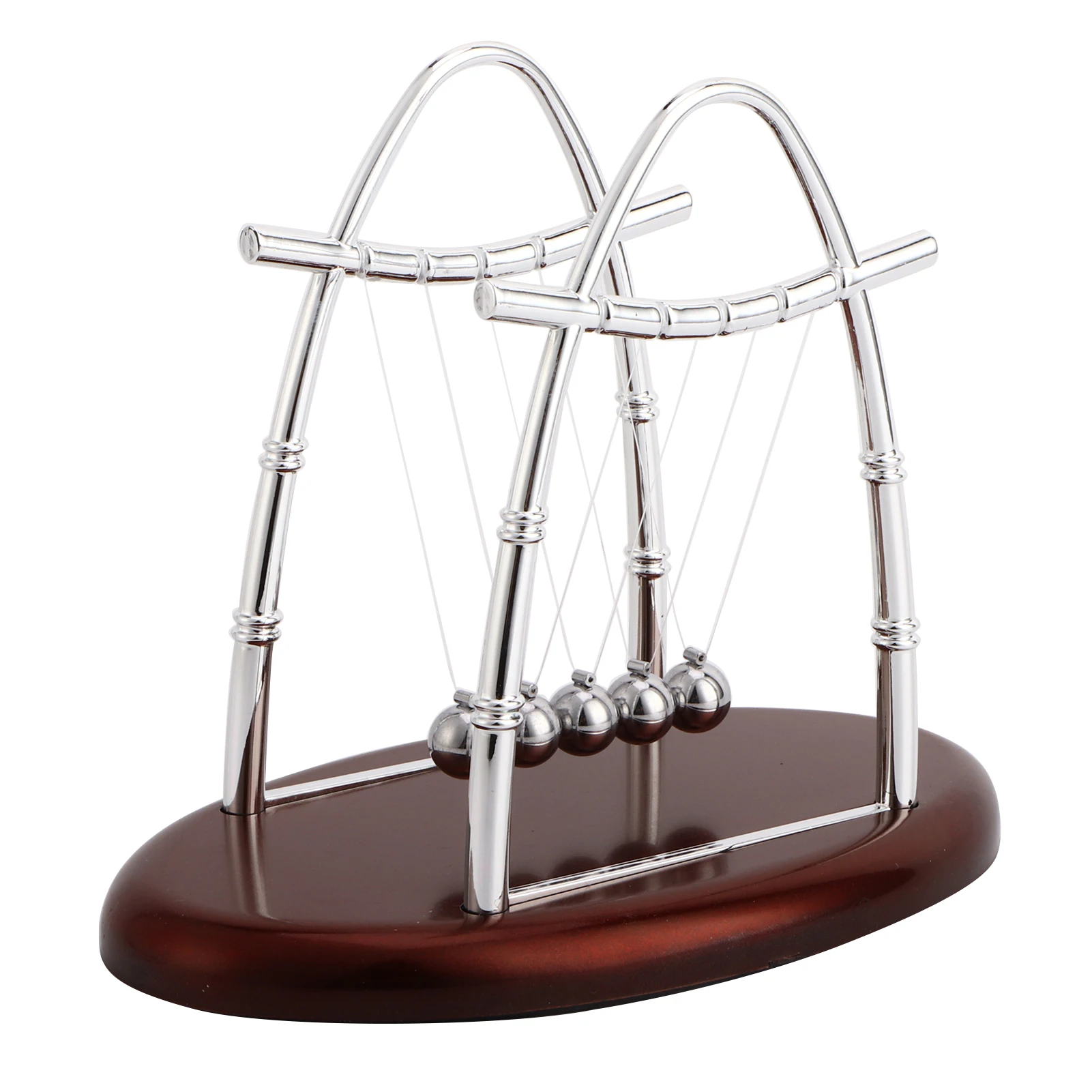 Newton's Cradle Balance Balls Decor 's Balance Balls 's Balance Steel Balls Physics Science Pendulum Ornaments Toy Desk - Image 7