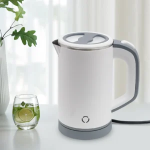 0.8L Electric Kettle Fast Hot Boiling Pot Stainless Water Kettle Small Portable Household Kettle for Home, Office, Travel