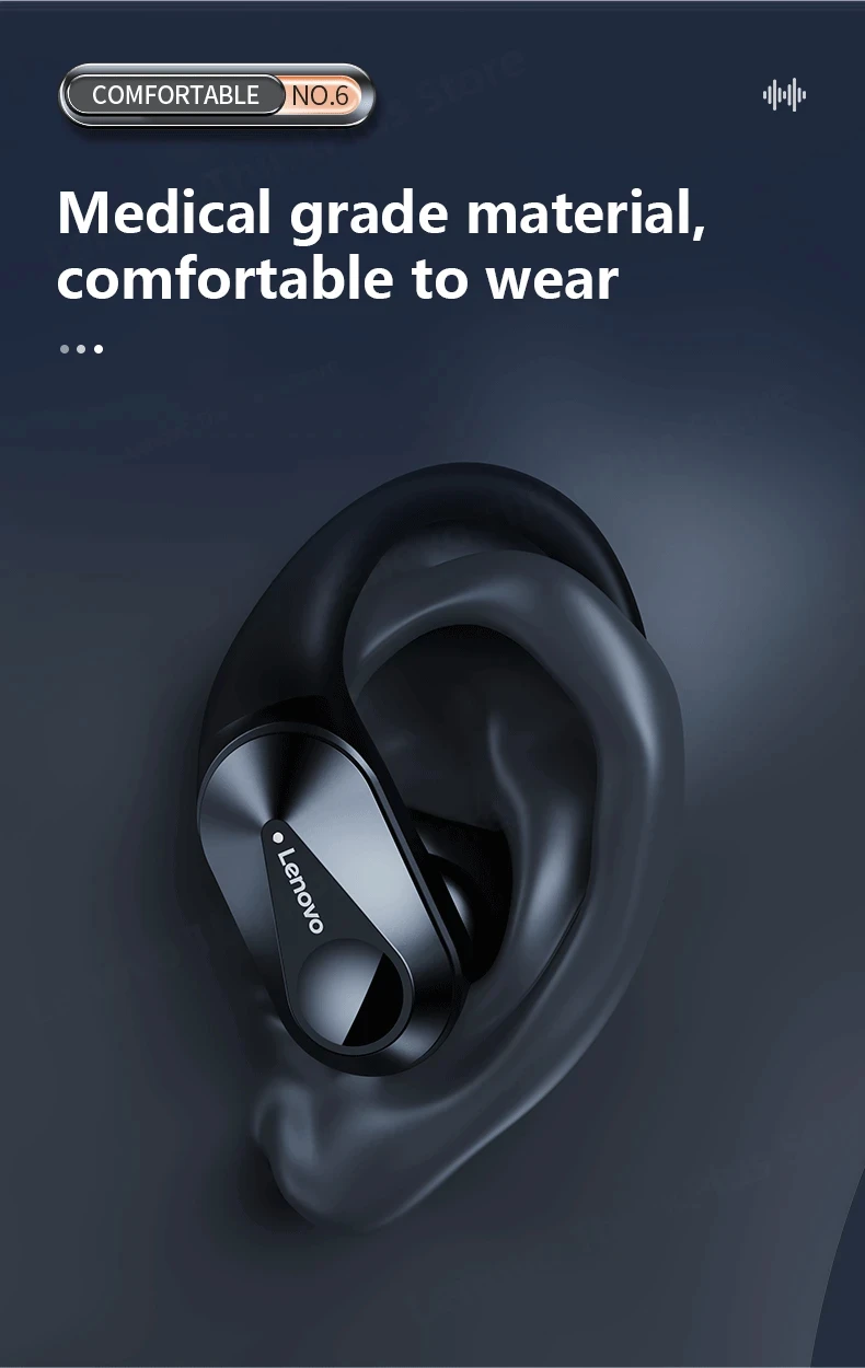 Lenovo Original LP75 TWS Bluetooth 5.3 Headphones Wireless Music Earphones LED Digital Display Noise Reduction Game Earbuds New - Image 20