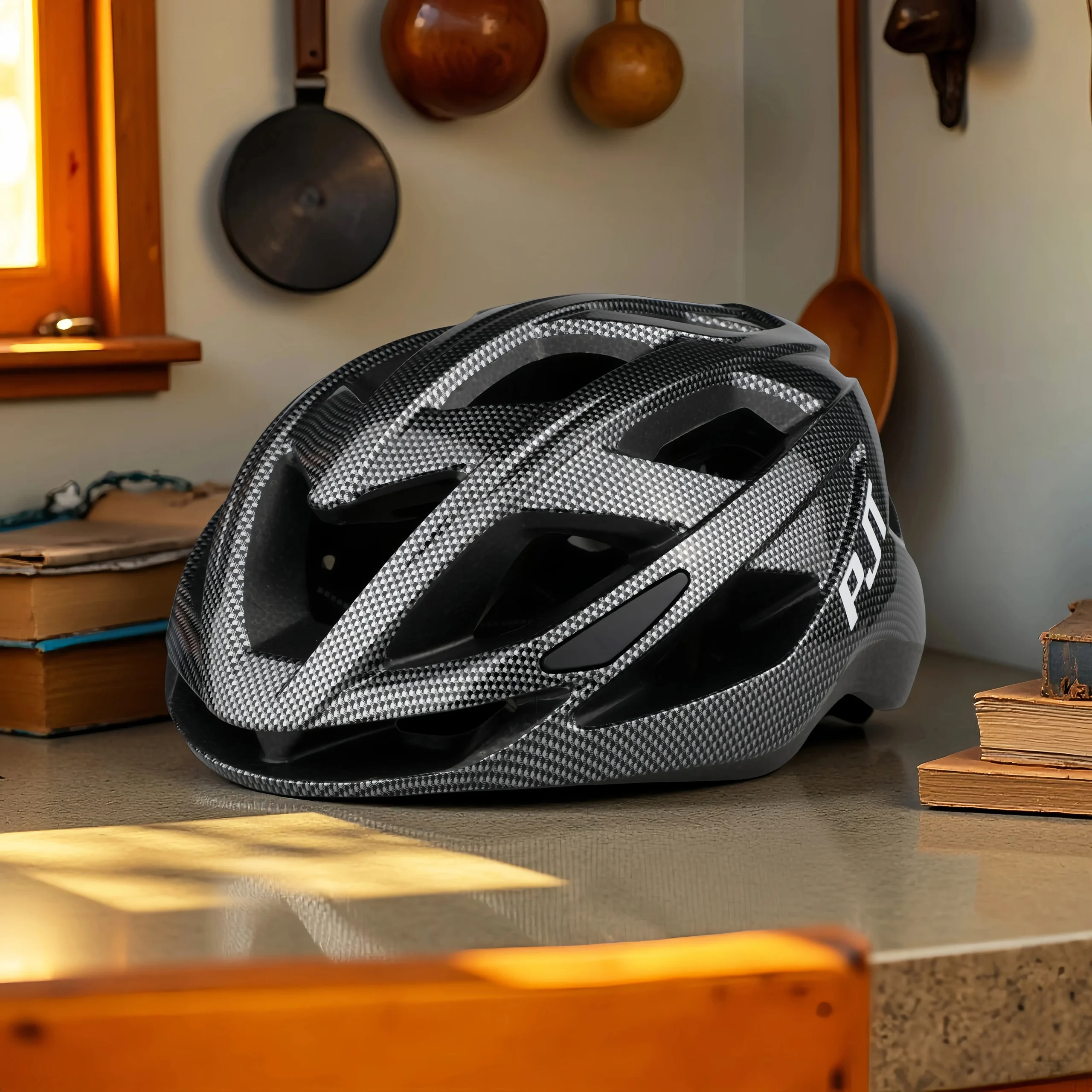 PJT Cycling Helmet Man Women Road Mountain Bike Helmet Outdoor Bicycle Skateboard Scooter Integrally-Molded Ultralight Helmet - Image 20