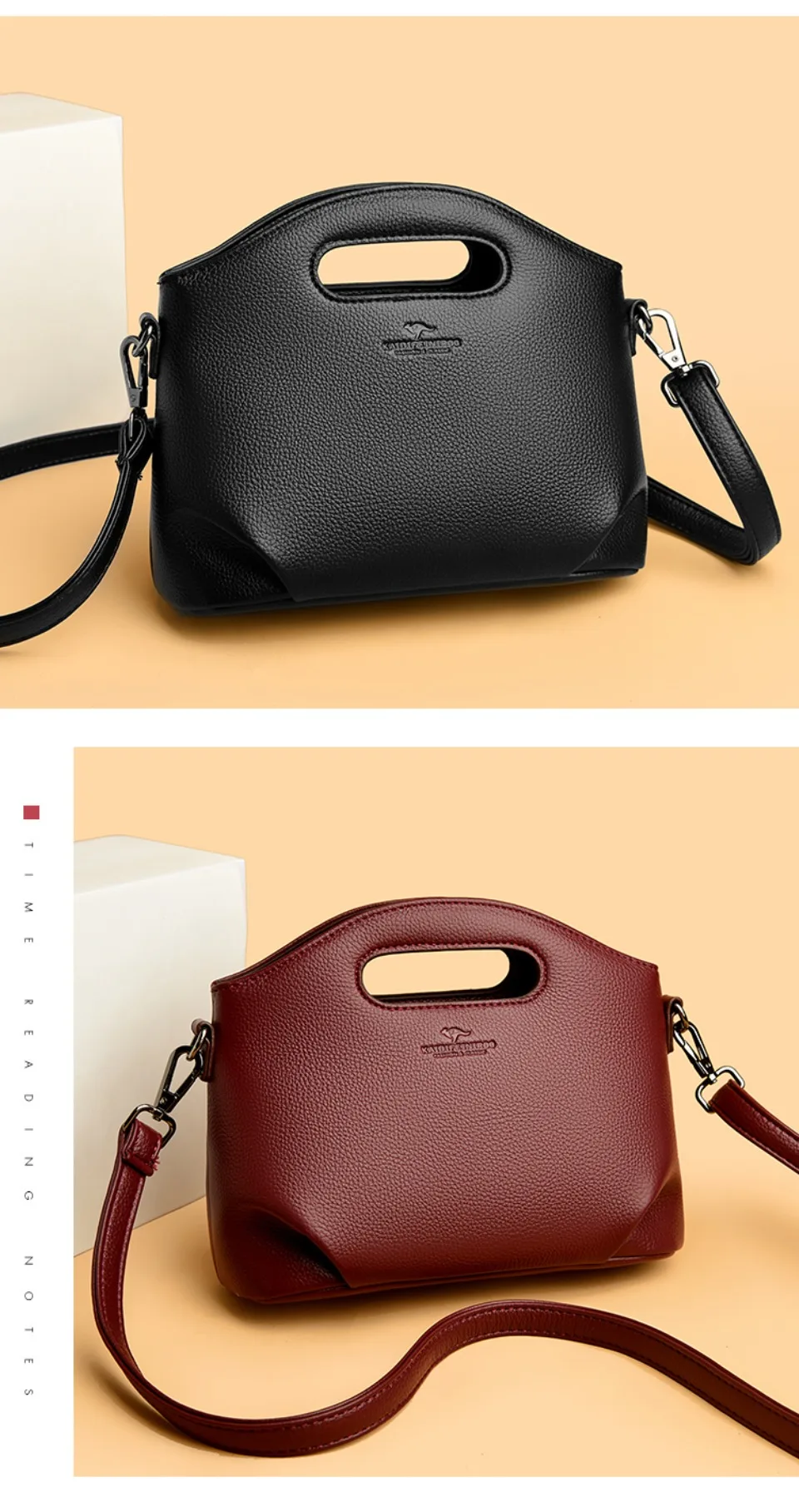 Genuine Brand Luxury Handbags Women Bags Designer Top Quality Soft Leather Small Casual Tote Bags For Women Shoulder Bag Winter - Image 19
