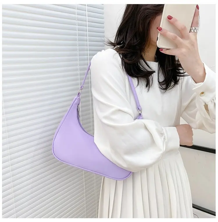 Fashionable Shoulder Underarm Bag Light Small Solid Color Satchel Stylish Women Tote Bag, Suitable for Daily Work Outdoor Party - Image 29