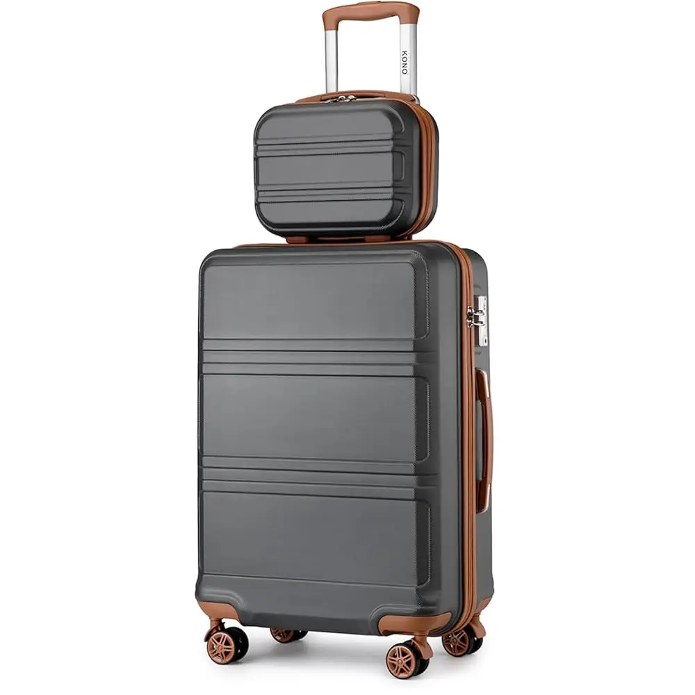 KONO 2/4/6-piece beauty case box cosmetics case hand luggage toilet bag travel bag luggage set - Image 26