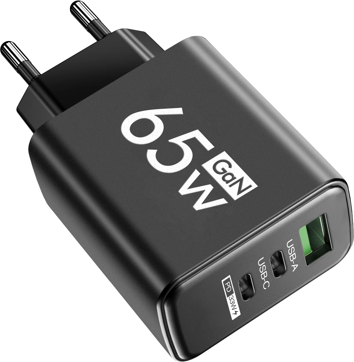 PD 65W GaN USB C Charger 3 Ports Fast Charger Quick Charge 3.0 Type C Phone Adapter For iPhone 15 16 Samsung Xiaomi Wall Charger - Image 7