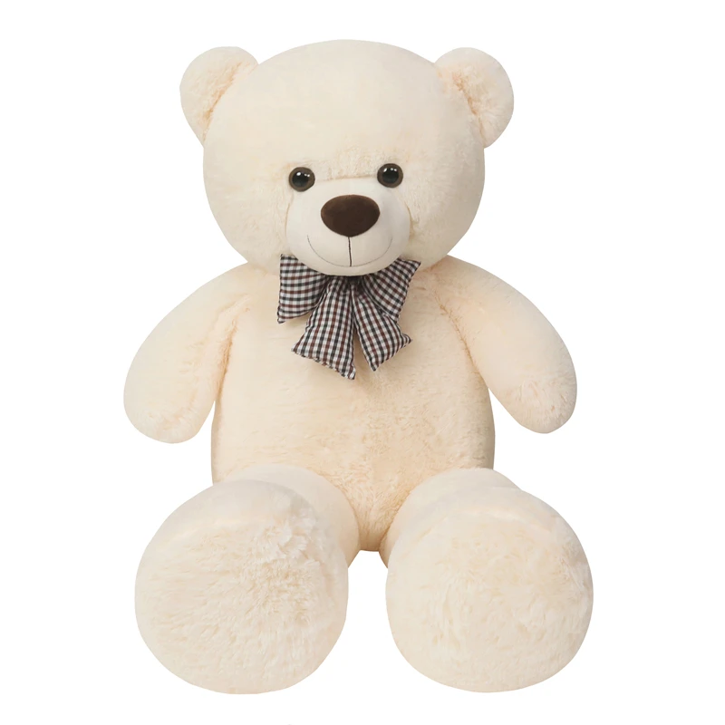 Giant 105cm Soft Teddy Bear Plush Toys White&Pink&Brown Bear Super Big Hugging Pillow Animal Cushion Children Birthday Gift - Image 7