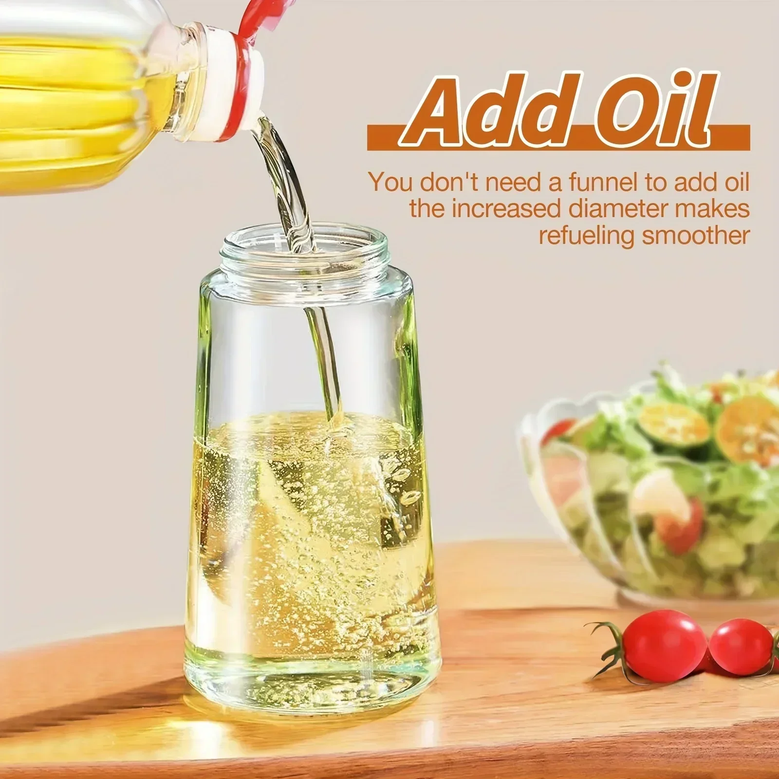 2IN1 Oil Dispenser 1-2PCS Mister 500ML Spray Plastics Oil Spray Bottle with 2pcs Brush Spray Pour Cooking Spritzer BBQ Bottle - Image 47