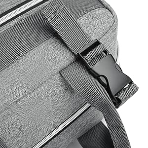 KONO Baby Diaper Bag Stylish & Walkable for Mom and Dad travel bag with Insulated Pockets for Vials & Snacks - Image 20